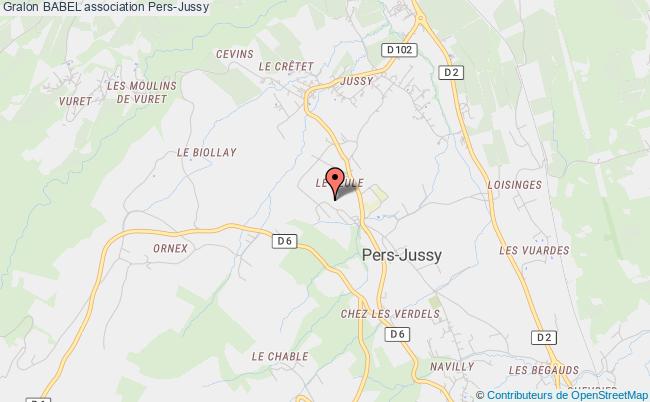 plan association Babel Pers-Jussy