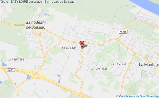 plan association Baby Loire Saint-Jean-de-Boiseau