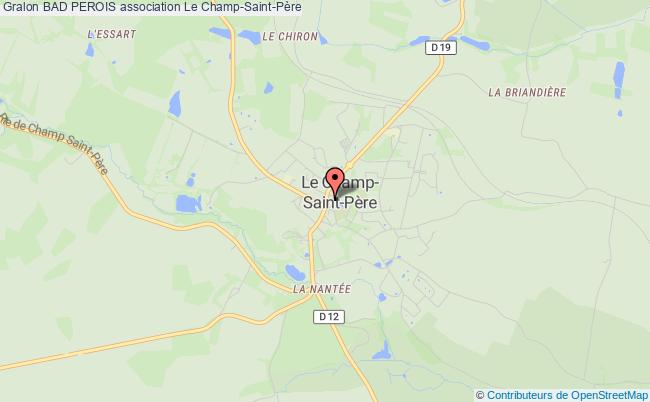 plan association Bad Perois Le    Champ-Saint-Père