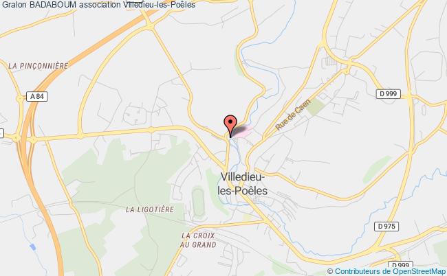 plan association Badaboum Villedieu-les-Poêles-Rouffigny