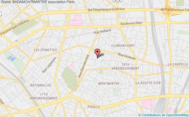 plan association Badamontmartre Paris