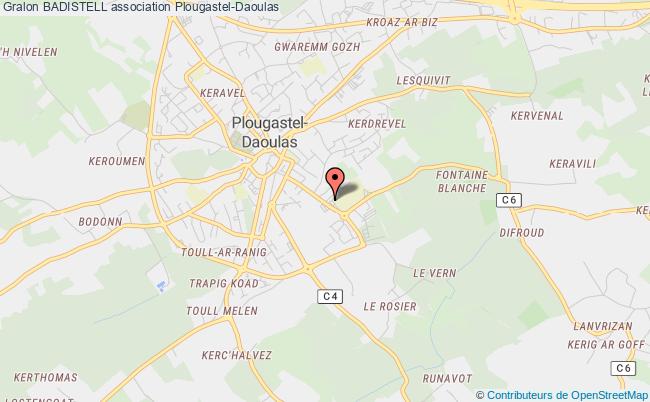 plan association Badistell Plougastel-Daoulas