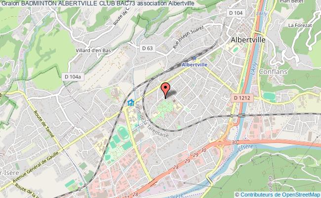 BADMINTON ALBERTVILLE CLUB BAC73