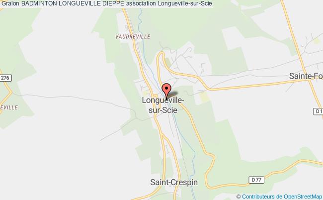 plan association Badminton Longueville Dieppe Longueville-sur-Scie