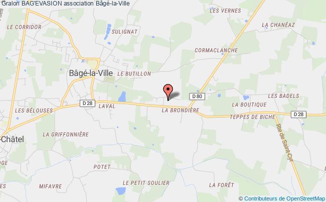 plan association Bag'evasion Bâgé-la-Ville