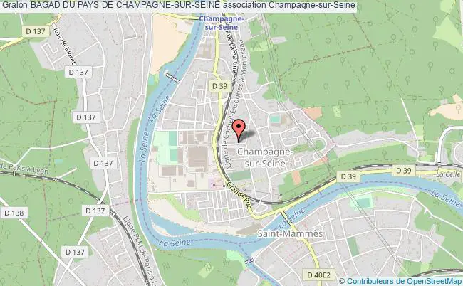 plan association Bagad Du Pays De Champagne-sur-seine Champagne-sur-Seine