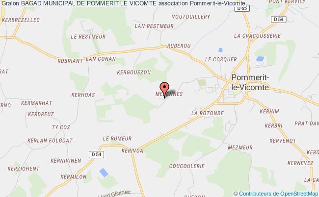 plan association Bagad Municipal De Pommerit Le Vicomte Pommerit-le-Vicomte