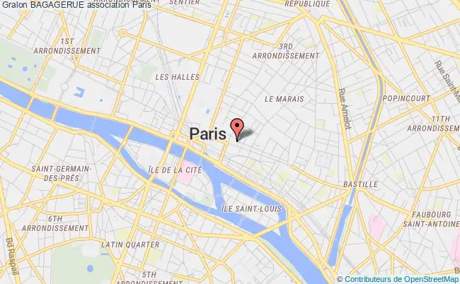 plan association Bagagerue Paris