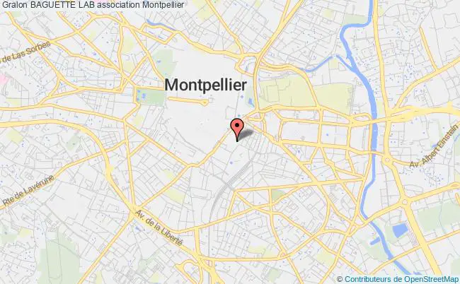 plan association Baguette Lab Montpellier