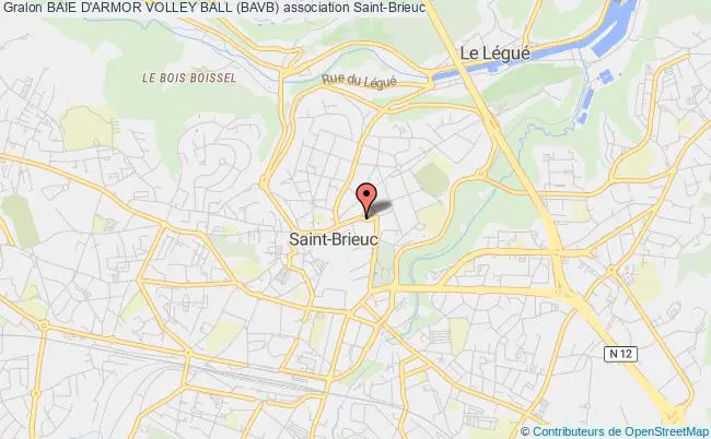 plan association Baie D'armor Volley Ball (bavb) Saint-Brieuc