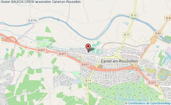 plan association Baleck Crew Canet-en-Roussillon
