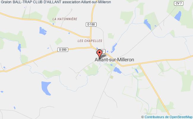 plan association Ball-trap Club D'aillant Aillant-sur-Milleron