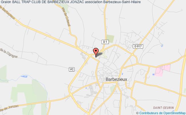plan association Ball Trap Club De Barbezieux Jonzac Barbezieux-Saint-Hilaire