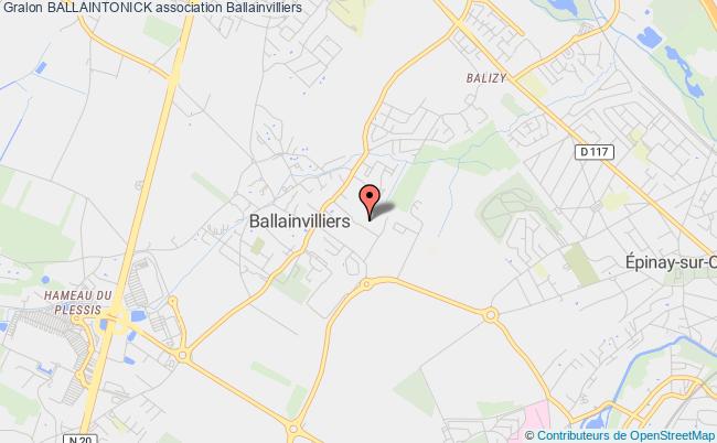 plan association Ballaintonick Ballainvilliers