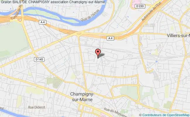 plan association Bals De Champigny Champigny-sur-Marne