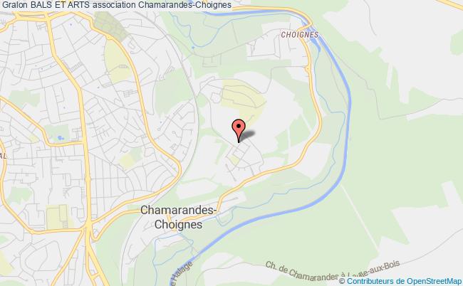 plan association Bals Et Arts Chamarandes-Choignes