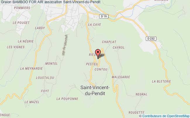 plan association Bamboo For Air Saint-Vincent-du-Pendit