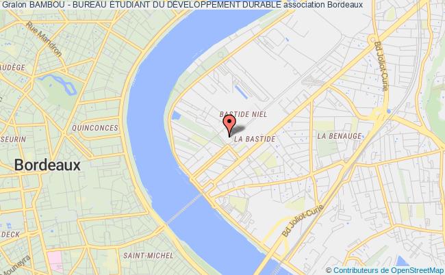 plan association Bambou - Bureau Étudiant Du DÉveloppement Durable Bordeaux