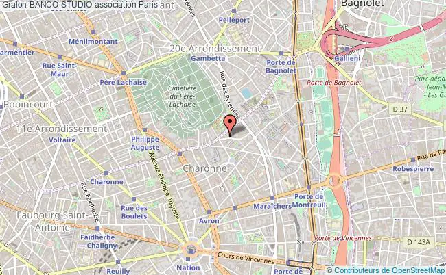 plan association Banco Studio Paris