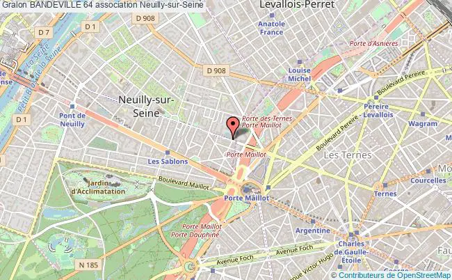plan association Bandeville 64 Neuilly-sur-Seine