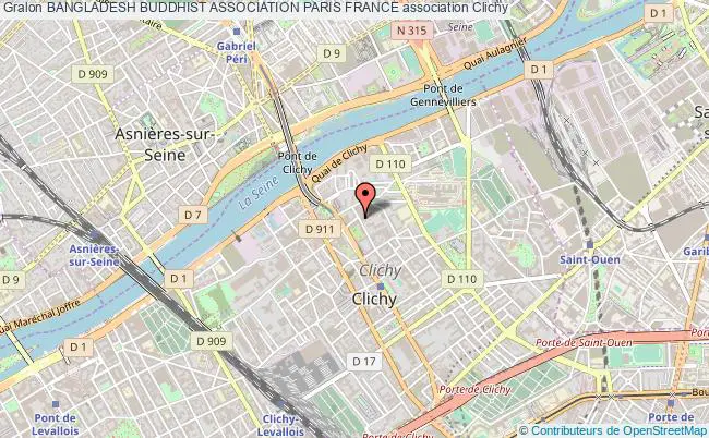plan association Bangladesh Buddhist Association Paris France Clichy