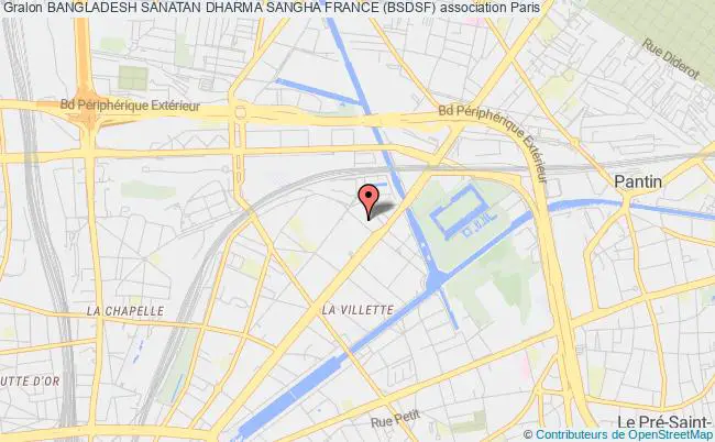 plan association Bangladesh Sanatan Dharma Sangha France (bsdsf) Paris