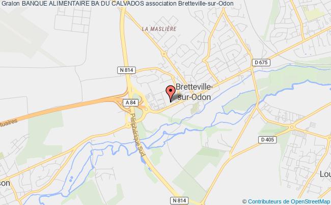 plan association Banque Alimentaire Ba Du Calvados Bretteville-sur-Odon