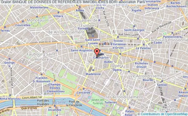 plan association Banque De Donnees De References Immobilieres Bdri Paris