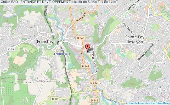 plan association Baol Entraide Et Developpement Sainte-Foy-lès-Lyon