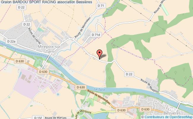 plan association Bardou Sport Racing Bessières
