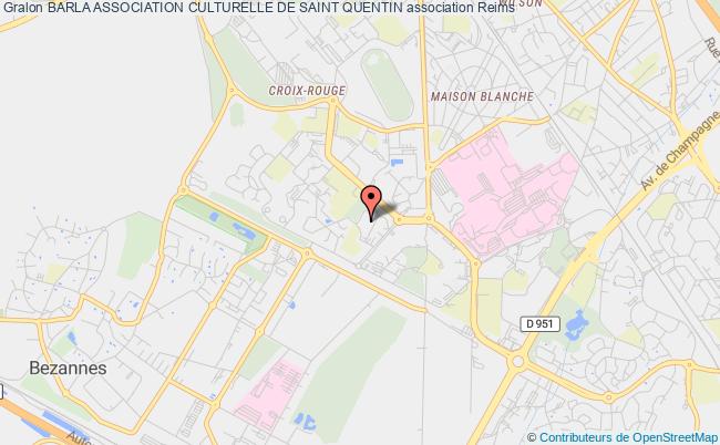 plan association Barla Association Culturelle De Saint Quentin Reims