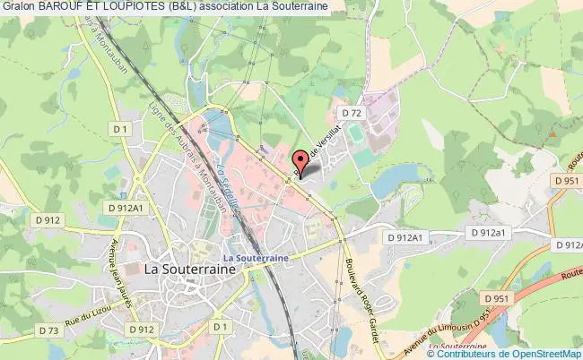 plan association Barouf Et Loupiotes (b&l) La Souterraine