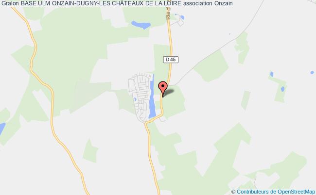 plan association Base Ulm Onzain-dugny-les ChÂteaux De La Loire Veuzain-sur-Loire