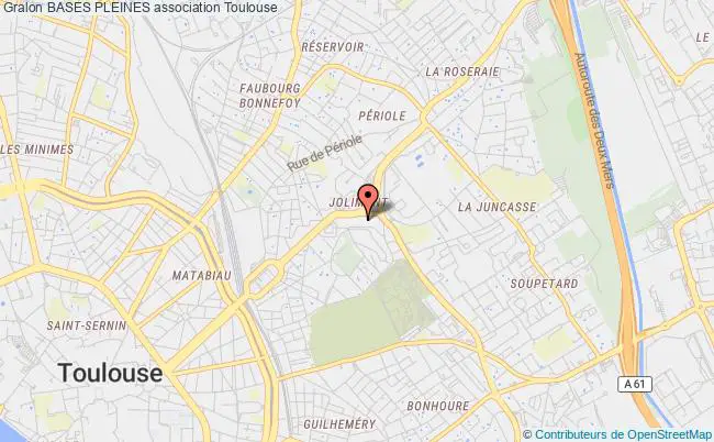 plan association Bases Pleines Toulouse