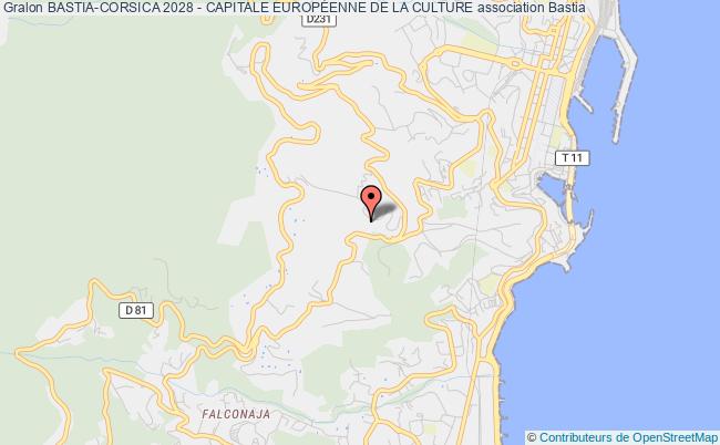 plan association Bastia-corsica 2028 - Capitale EuropÉenne De La Culture Bastia