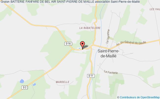 plan association Batterie Fanfare De Bel Air Saint-pierre-de Maille Saint-Pierre-de-Maillé