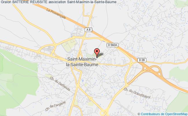 plan association Batterie RÉussite Saint-Maximin-la-Sainte-Baume