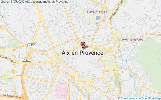 plan association Batucad'aix Aix-en-Provence