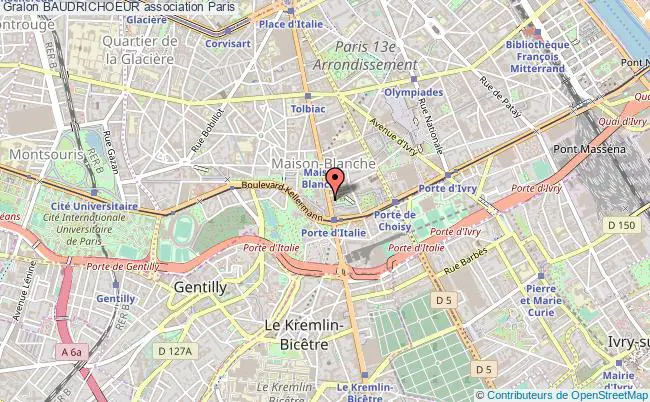 plan association Baudrichoeur Paris