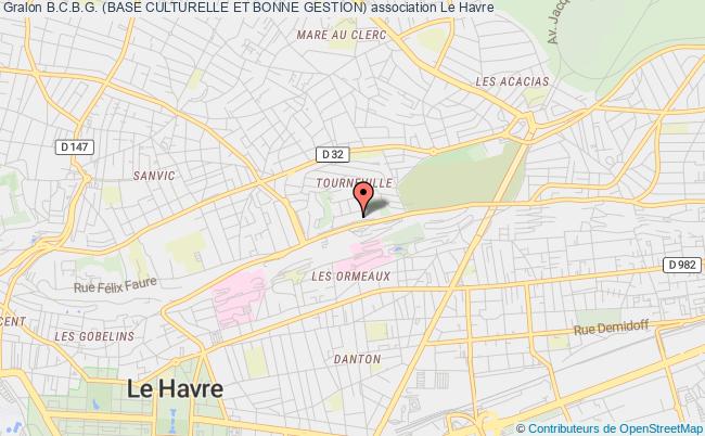 plan association B.c.b.g. (base Culturelle Et Bonne Gestion) Le Havre