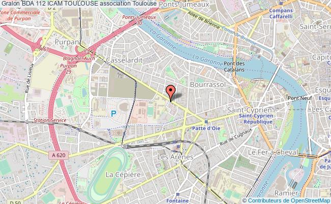 plan association Bda 112 Icam Toulouse Toulouse