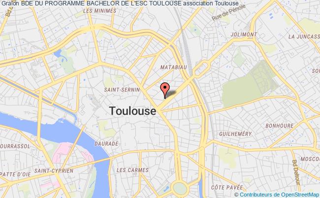plan association Bde Du Programme Bachelor De L'esc Toulouse Toulouse