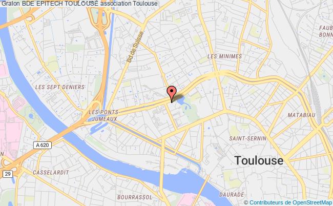 plan association Bde Epitech Toulouse Toulouse