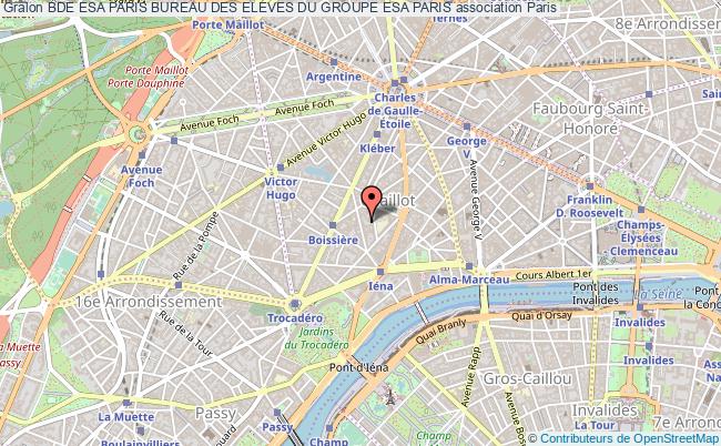 plan association Bde Esa Paris Bureau Des Eleves Du Groupe Esa Paris Paris