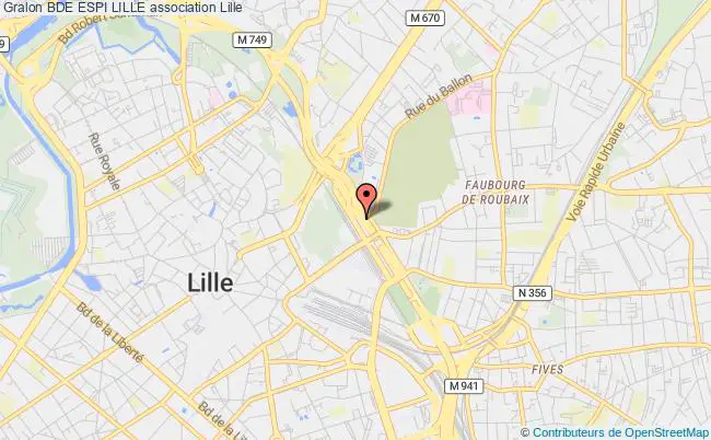 plan association Bde Espi Lille Lille