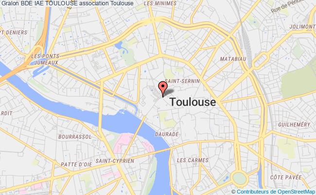 plan association Bde Iae Toulouse Toulouse cedex 9