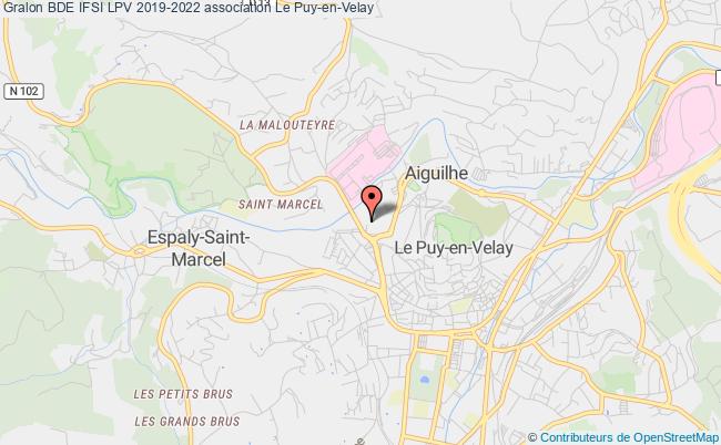 plan association Bde Ifsi Lpv 2019-2022 Puy-en-Velay