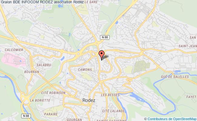 plan association Bde Infocom Rodez Rodez