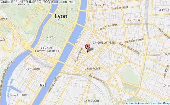 plan association Bde Inter-inseec Lyon Lyon