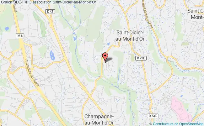 plan association Bde-iriig Saint-Didier-au-Mont-d'Or